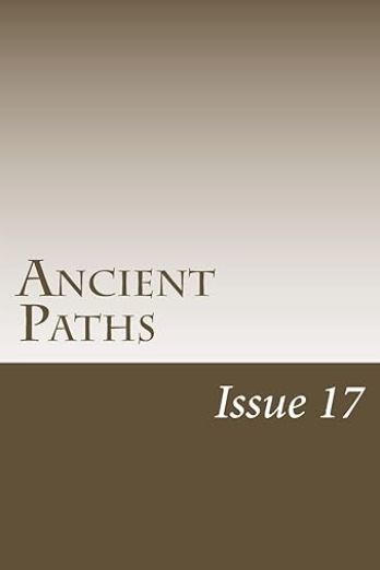 Cover of issue 17 of Ancient Paths, a poetry journal.